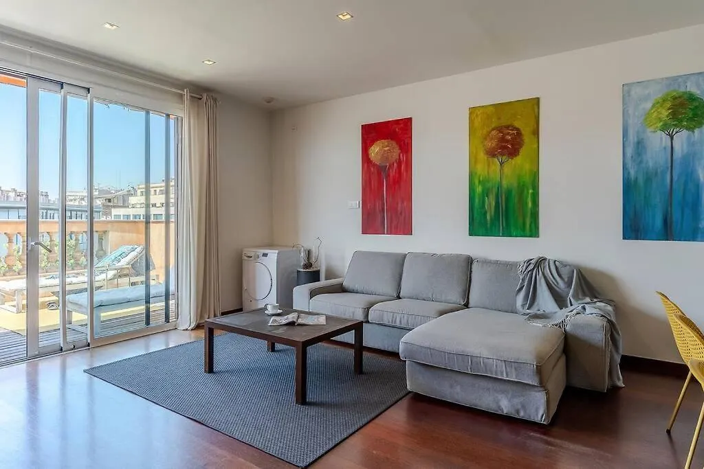 Canela Homes Barcelona Atic Apartment